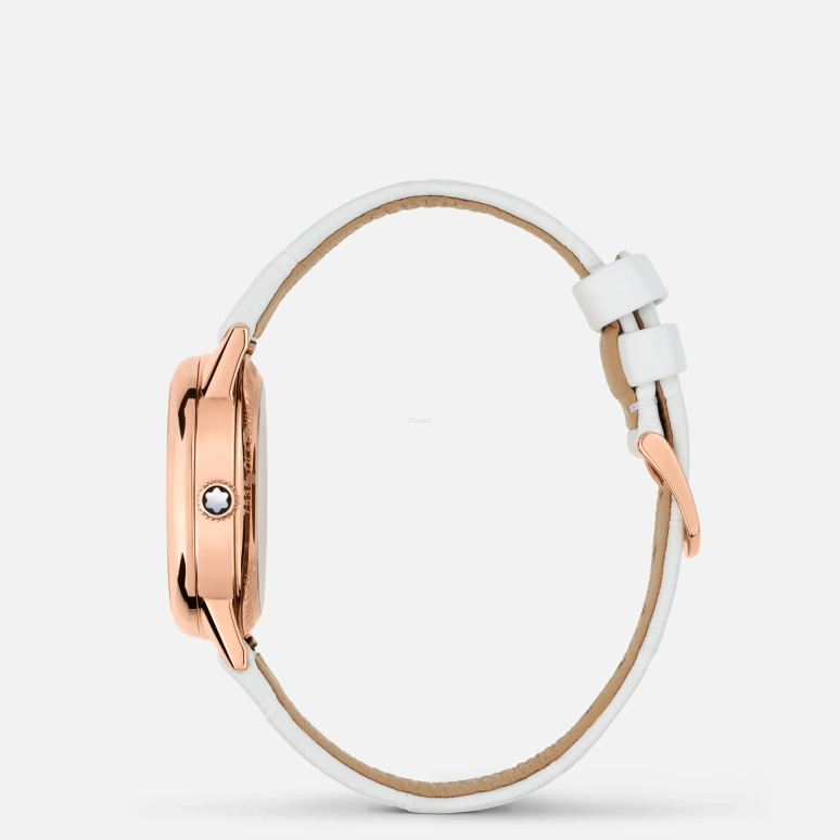 Montblanc,Boheme 30mm,30mm,Rose Gold,White,Automatic,Day,Day / Night Indication,MB129773