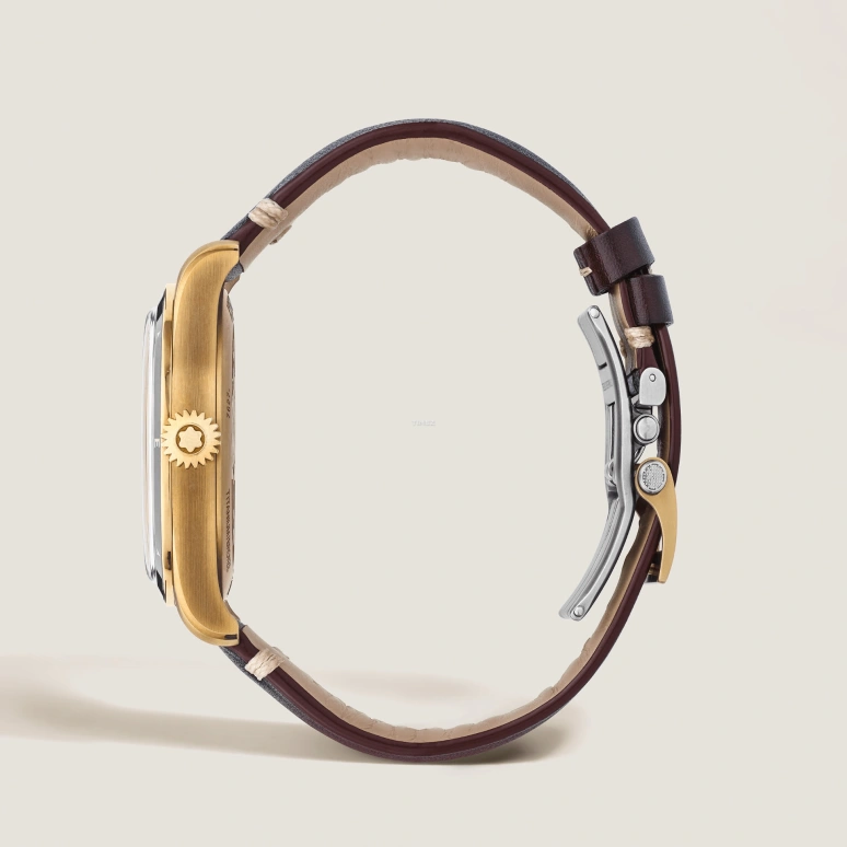 Montblanc,1858 41mm,41mm,Bronze,Ceramic,Brown,Automatic,Day,38hours,MB134339