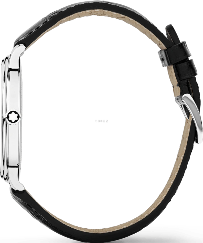 Montblanc,Tradition 40mm,40mm,Stainless Steel,Silver White,White,Quartz,Day,Sapphire,Crystal Glass,MB127775