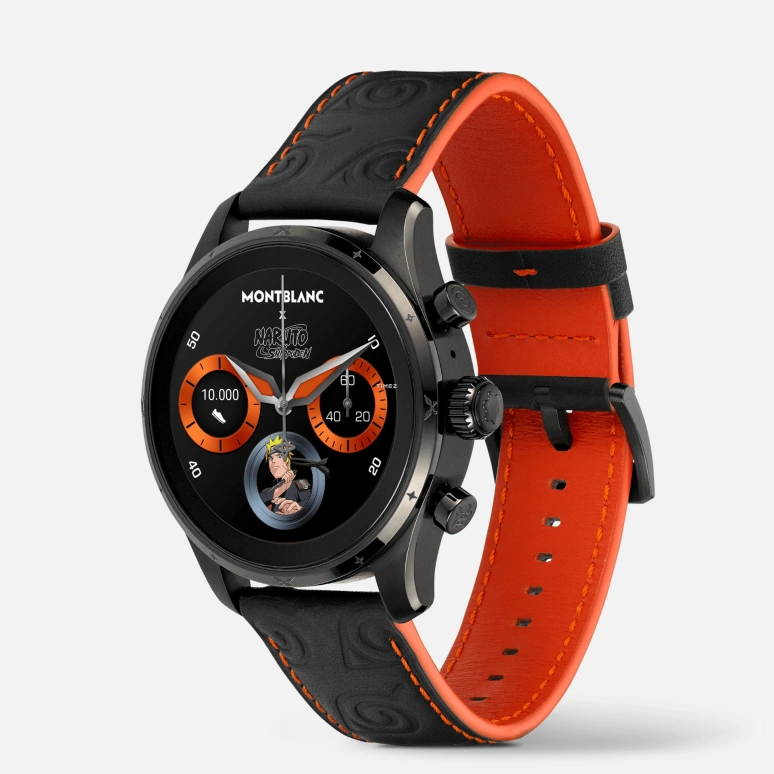 Montblanc,Summit 3 42mm,42mm,Stainless Steel,Black,Processor,Smartwatch,24hours,MB130616
