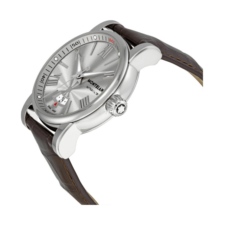 Montblanc,Timewalker 43mm,43mm,Stainless Steel,Black,Automatic,Day,Round,102342