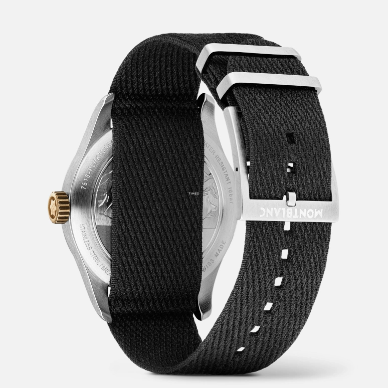 Montblanc,1858 42mm,42mm,Stainless Steel,Black,Automatic,day-night-indication,MB126007