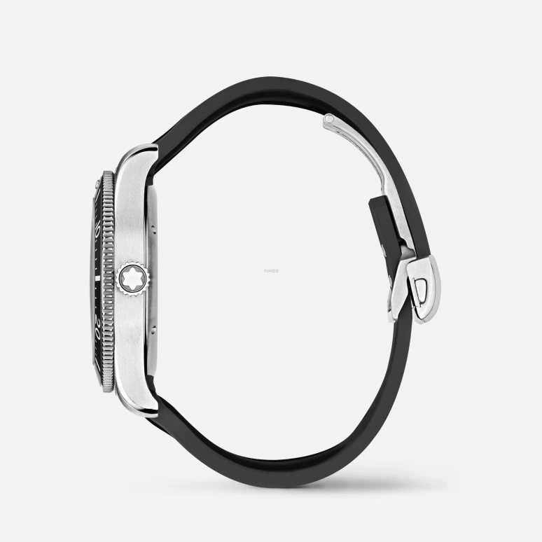Montblanc,1858 41mm,41mm,Stainless Steel,Grey,Automatic,Day,Sapphire,Crystal Glass,MB133628