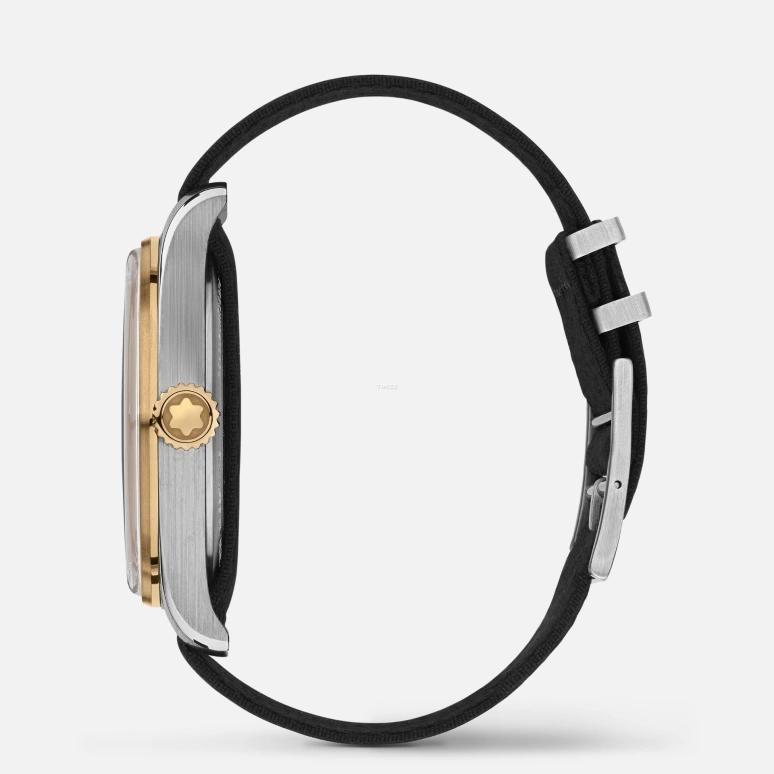Montblanc,1858 42mm,42mm,Stainless Steel,Black,Automatic,day-night-indication,MB126007