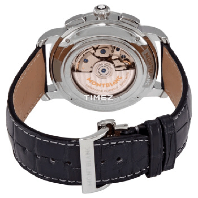 Montblanc,4810 43mm,43mm,Stainless Steel,Blue,Automatic,Chronograph,Day,U0119961
