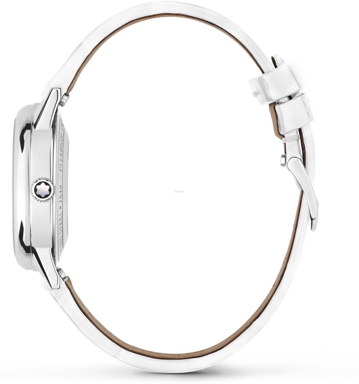 Montblanc,Boheme 30mm,30mm,Stainless Steel,Silver White,Automatic,Day,Sapphire,Crystal Glass,MB133305