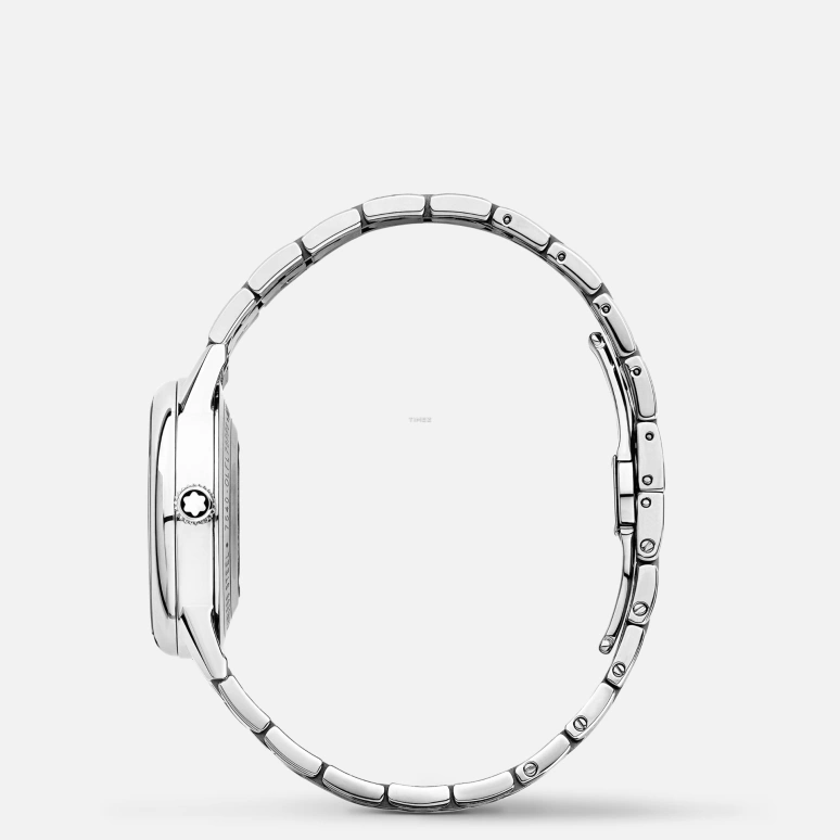 Montblanc,Boheme 30mm,30mm,Stainless Steel,Stainless Steel,White,Automatic,Day,Sapphire,Crystal Glass,MB127367