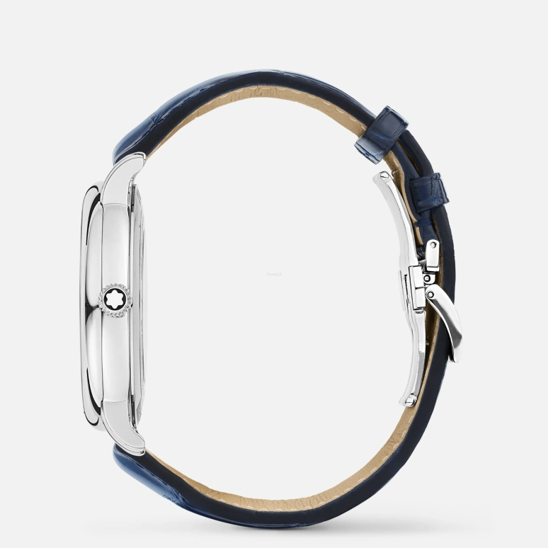 Montblanc,Star 42mm,42mm,Stainless Steel,Blue,Automatic,Moonphase,Day,MB129630