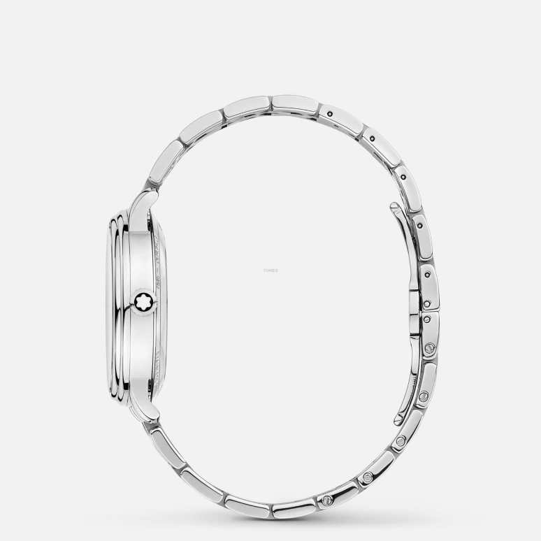 Montblanc,Tradition 32mm,32mm,Stainless Steel,Blue,Automatic,Day,38hours,MB129643