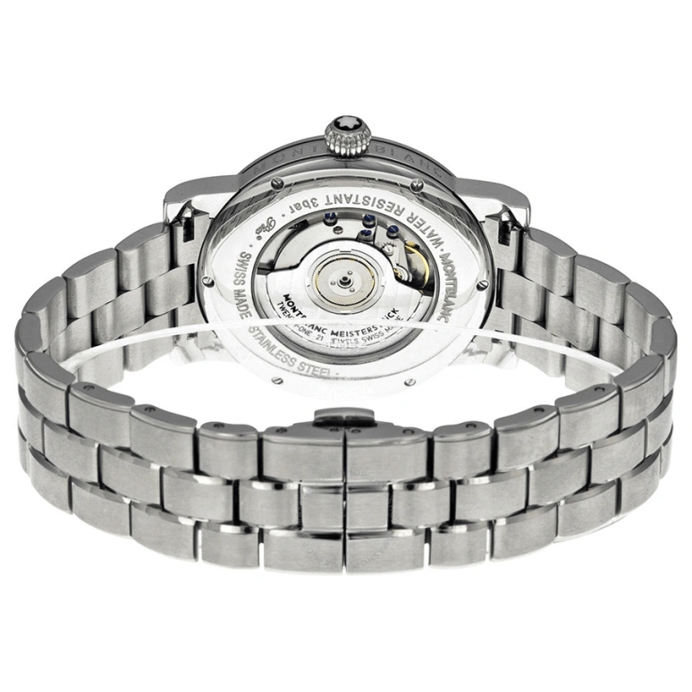 Montblanc,Star 39mm,39mm,Stainless Steel,Grey,Automatic,Day,Sapphire,MB105961