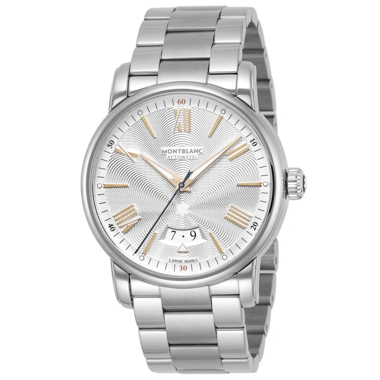 Montblanc,4810 36mm,36mm,Stainless Steel,White,Automatic,Day,38hours,114852