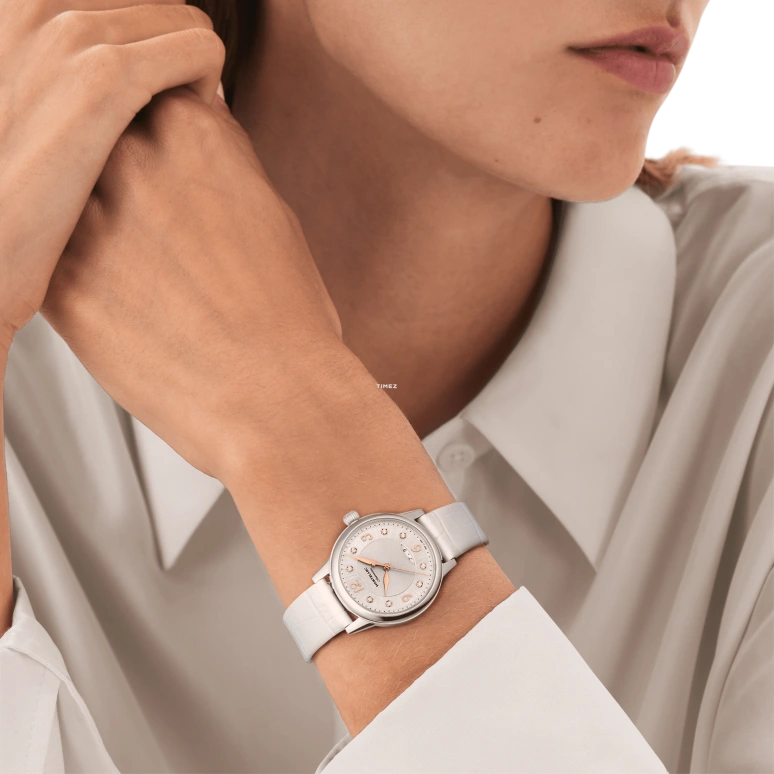 Montblanc,Boheme 30mm,30mm,Stainless Steel,Silver White,Automatic,Day,Sapphire,Crystal Glass,MB133305