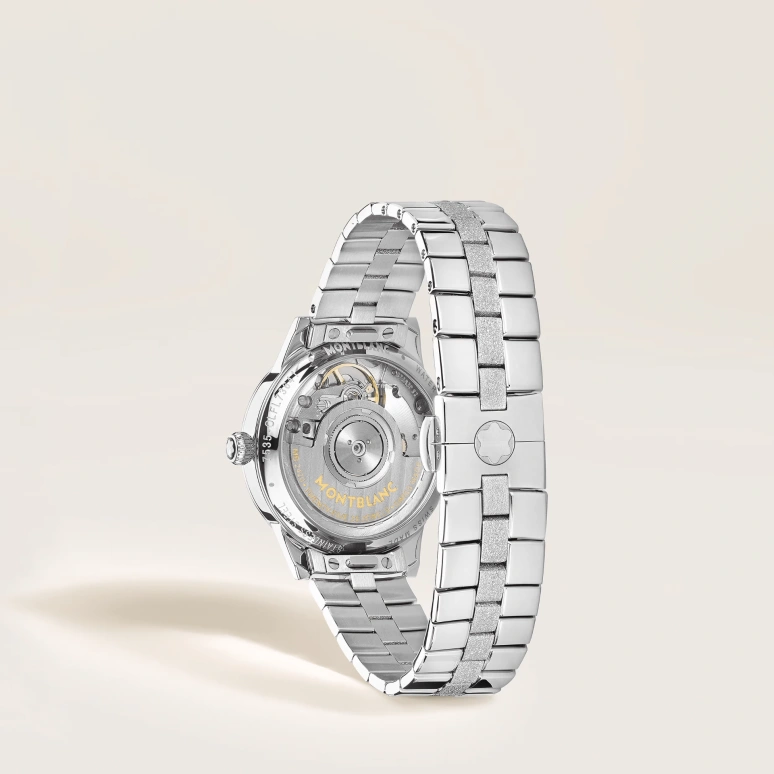 Montblanc,Boheme 30mm,30mm,Stainless Steel,Blue,Automatic,Day,Day / Night Indication,MB134342