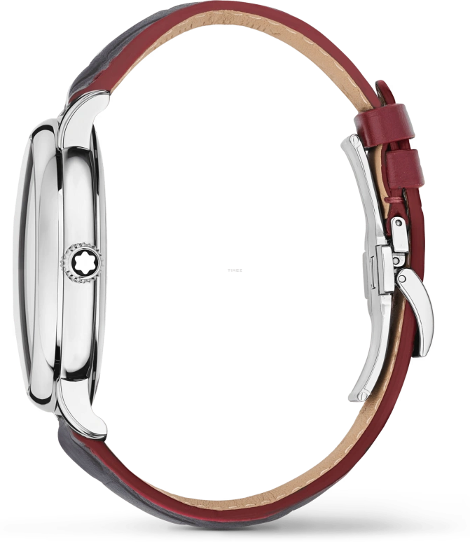 Montblanc,Star 42mm,42mm,Stainless Steel,Red,Automatic,Moonphase,Day,MB133244