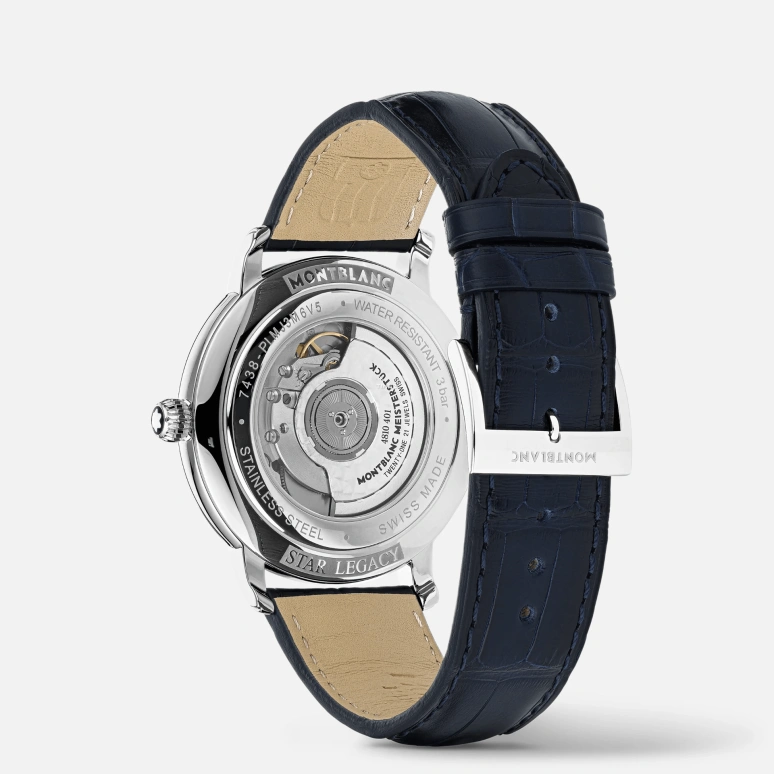 Montblanc,Star 42mm,42mm,Stainless Steel,White,Automatic,Day,38hours,MB131209