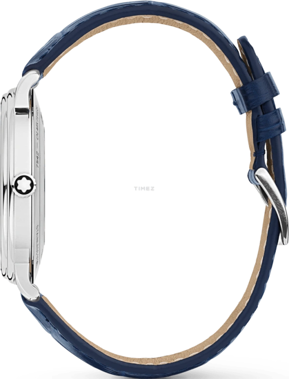 Montblanc,Tradition 40mm,40mm,Stainless Steel,Silver,Automatic,Day,Sapphire,Crystal Glass,MB129285