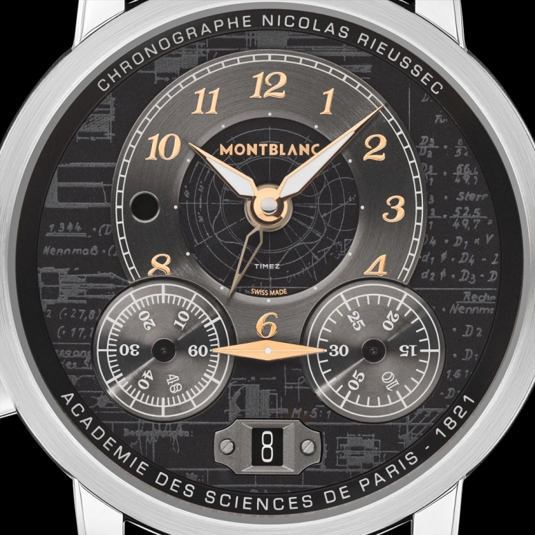 Montblanc,Star 43mm,43mm,Stainless Steel,Black,Automatic,Chronograph,Day,Dule Time,Day / Night Indication,72hours,In-house Caliber,MB133232