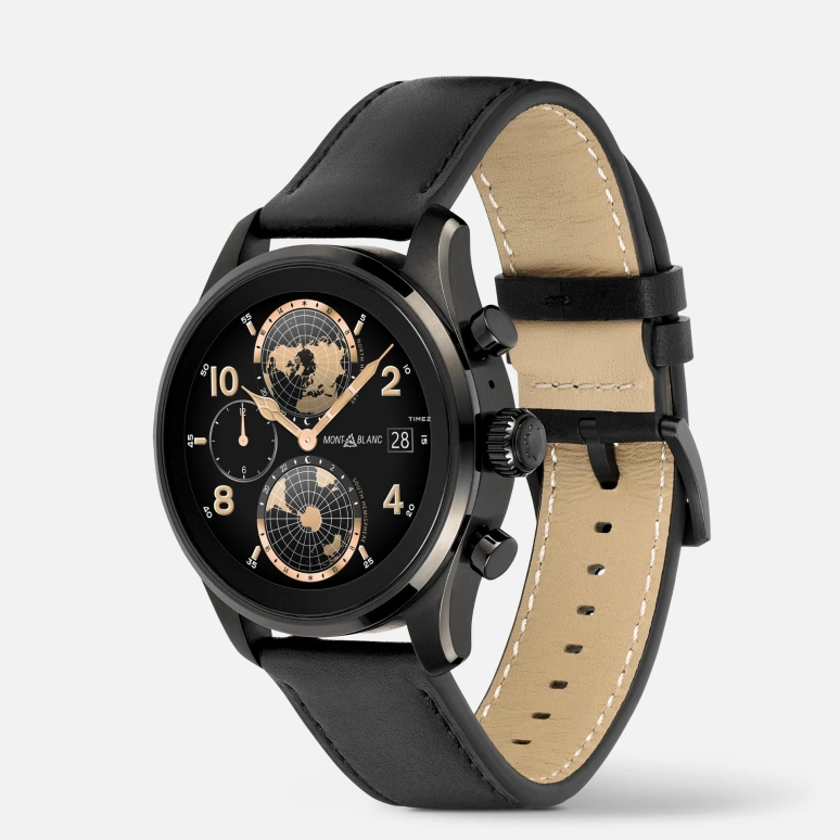 Montblanc,Other 41.91mm,41.91mm,Titanium,Black,Processor,Chronograph,Day,Day / Night Indication,MB129267