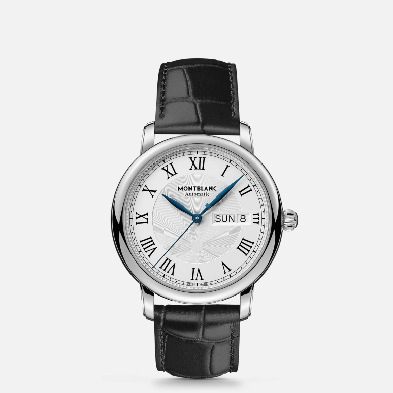 Montblanc,Star 39mm,39mm,Stainless Steel,Silver White,Automatic,Date,Day,MB128686