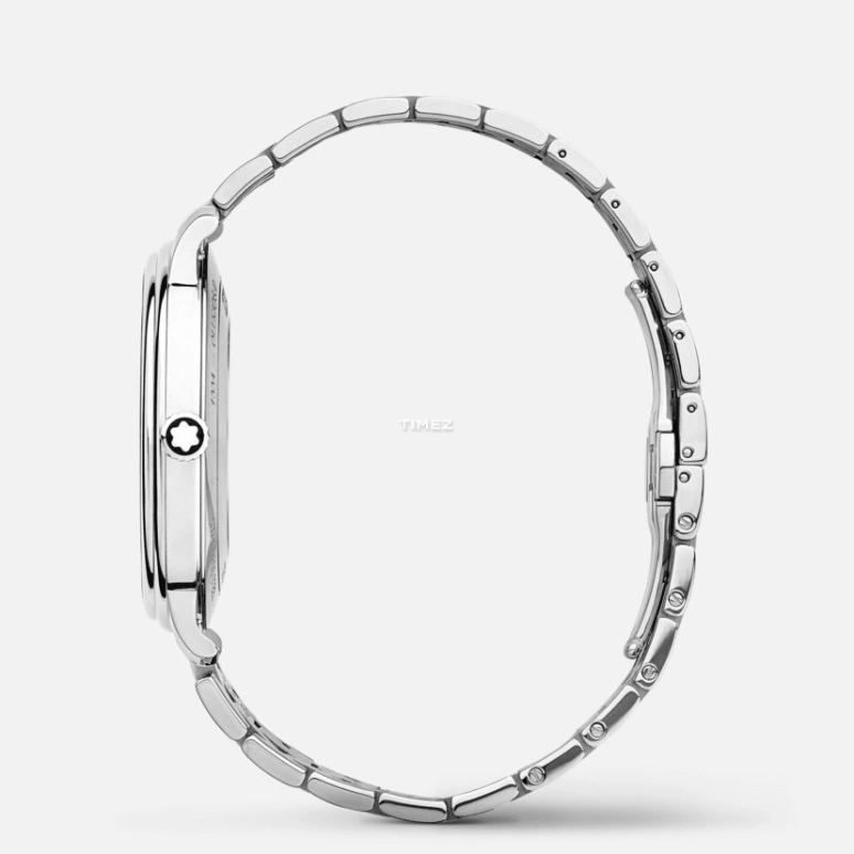 Montblanc,Tradition 40mm,40mm,Stainless Steel,Silver White,Automatic,Day,38hours,MB127770