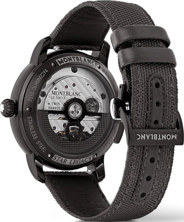 Montblanc,Nicolas Rieussec 43mm,43mm,Stainless Steel,Smoky Coal,Automatic,Chronograph,Day,Dule Time,Day / Night Indication,72hours,In-house Caliber,MB130985
