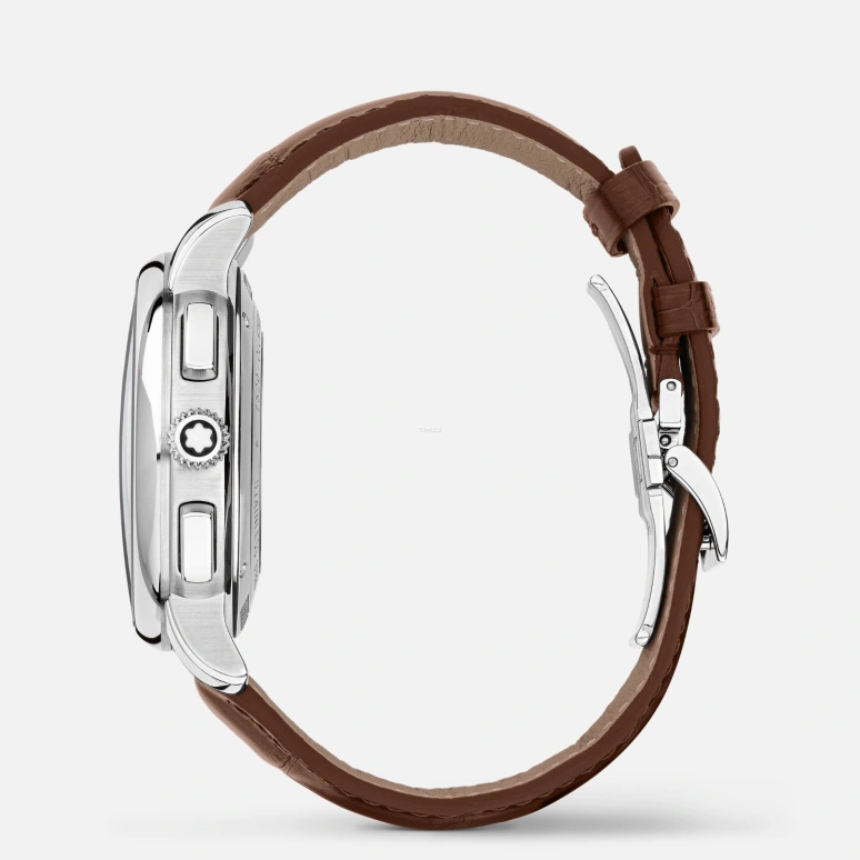 Montblanc,Star 43mm,43mm,Stainless Steel,Cream,Automatic,Chronograph,Date,Day,MB126080