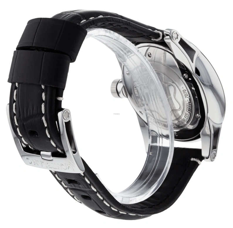 Montblanc,Timewalker 42mm,42mm,Stainless Steel,Black,Automatic,Day,42hours,101551