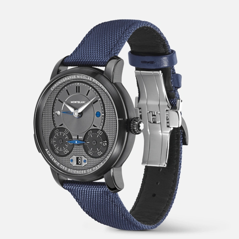 Montblanc,Star 43mm,43mm,Stainless Steel,Black,Automatic,Chronograph,Day,Dule Time,Day / Night Indication,72hours,In-house Caliber,MB129763