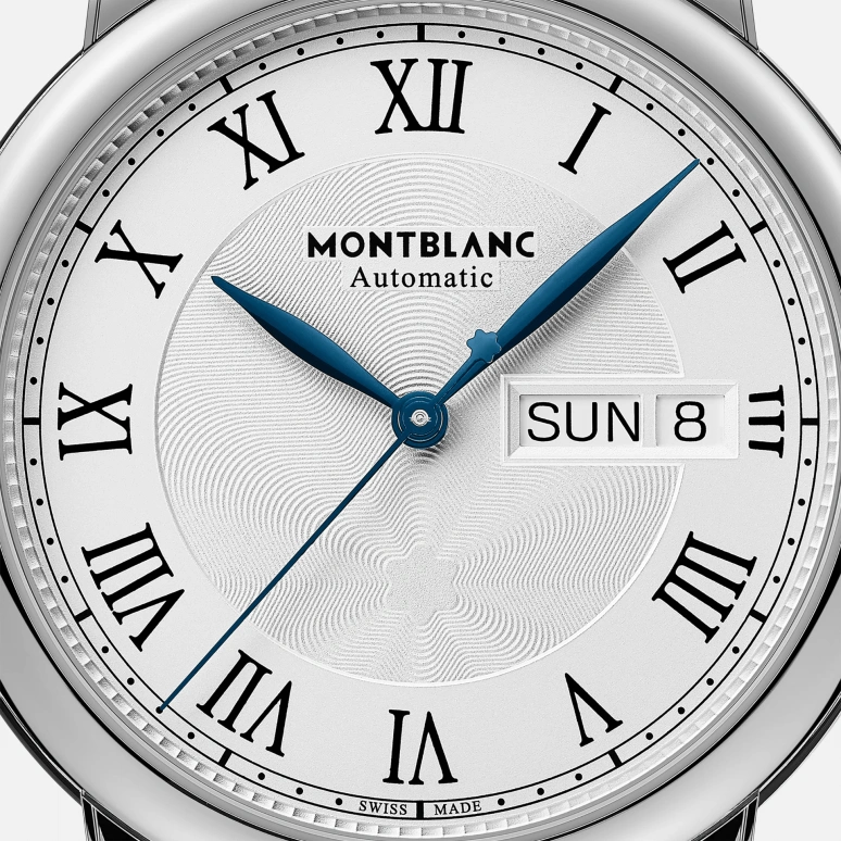 Montblanc,Star 39mm,39mm,Stainless Steel,Silver White,Automatic,Date,Day,MB128686