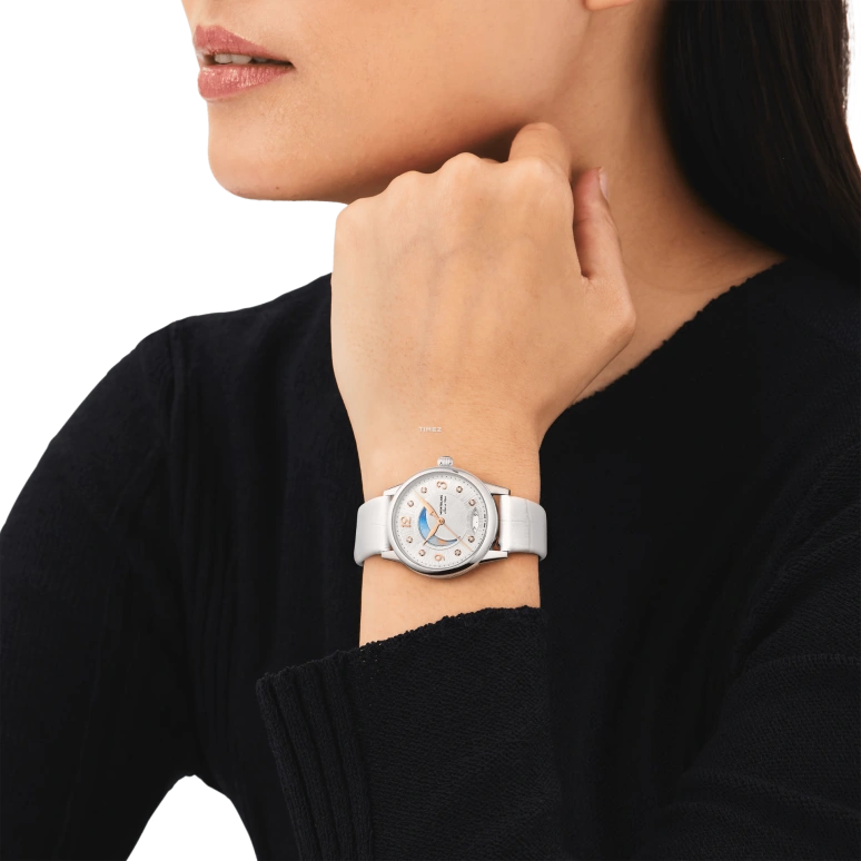 Montblanc,Boheme 34mm,34mm,Stainless Steel,Silver White,Automatic,Day,Day / Night Indication,MB133335