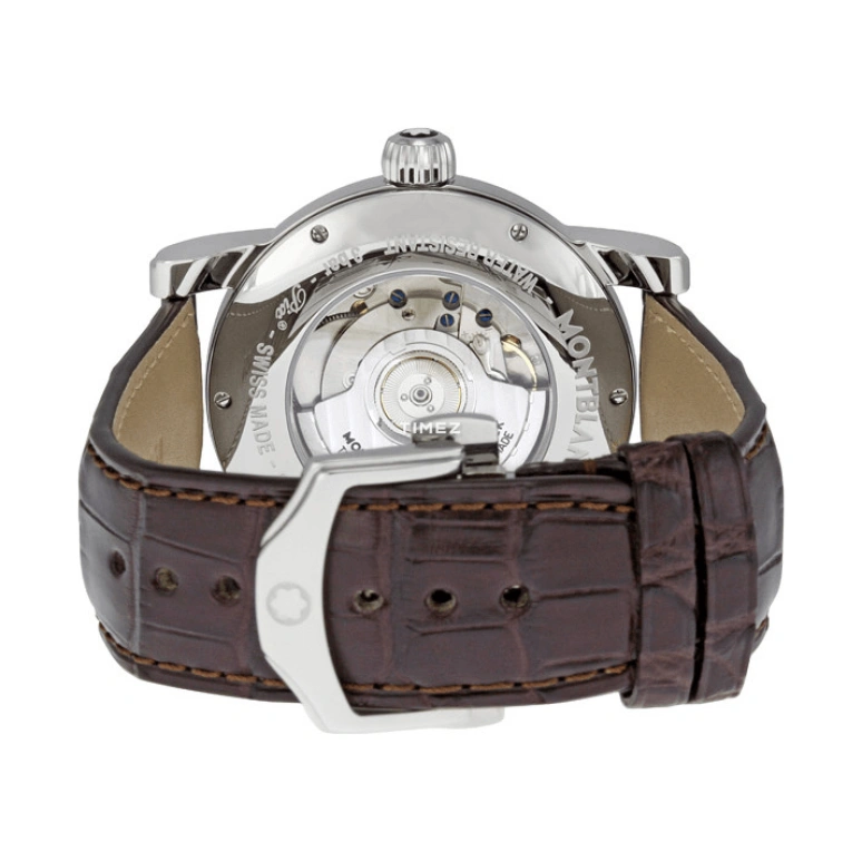 Montblanc,Timewalker 43mm,43mm,Stainless Steel,Black,Automatic,Day,Round,102342