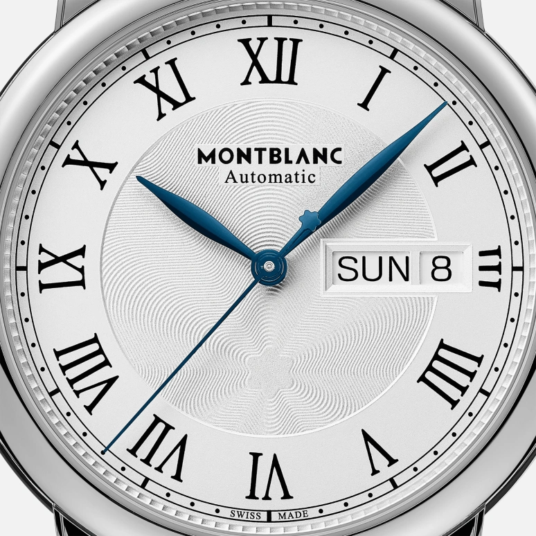 Montblanc,Star 39mm,39mm,Stainless Steel,Silver White,Automatic,Date,Day,MB128687