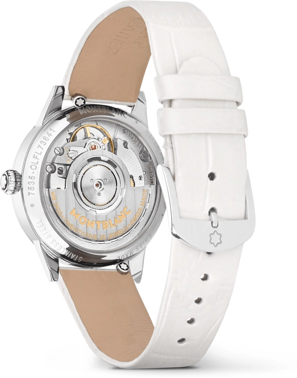 Montblanc,Boheme 30mm,30mm,Stainless Steel,Silver White,Automatic,Day,Day / Night Indication,MB133333