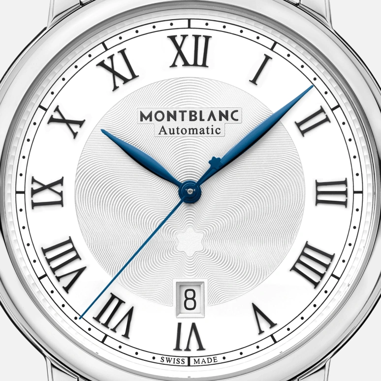 Montblanc,Star 42mm,42mm,Stainless Steel,White,Automatic,Day,Sapphire,MB119956