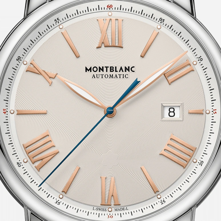 Montblanc,Star 43mm,43mm,Stainless Steel,Beige,Automatic,Day,38hours,MB126106
