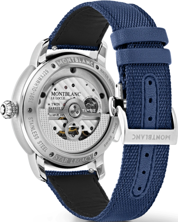 Montblanc,Nicolas Rieussec 43mm,43mm,Stainless Steel,Silver,Automatic,Chronograph,Day,Day / Night Indication,MB130986