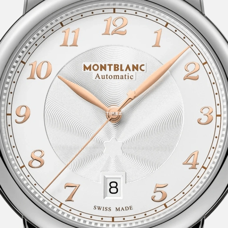 Montblanc,Star Legacy 39mm,39mm,Stainless Steel,Silver White,Automatic,Day,38hours,MB128684
