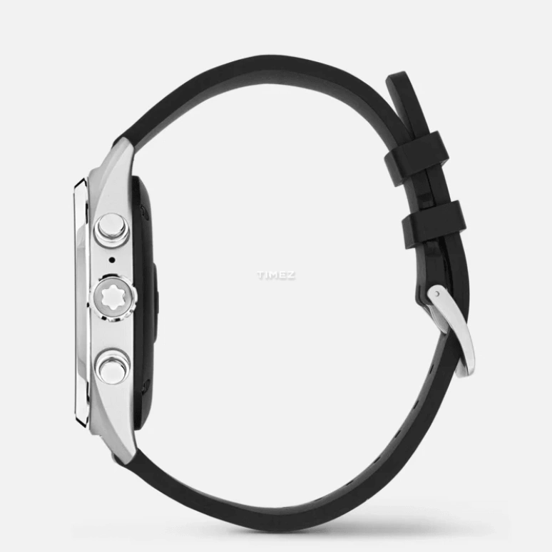 Montblanc,Summit Lite 43mm,43mm,Aluminium,Grey,Processor,Smartwatch,Glass,MB128410