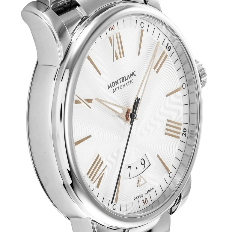 Montblanc,4810 36mm,36mm,Stainless Steel,White,Automatic,Day,38hours,114852