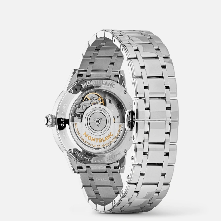 Montblanc,Boheme 34mm,34mm,Stainless Steel,Silver White,Automatic,Day,Day / Night Indication,MB127356