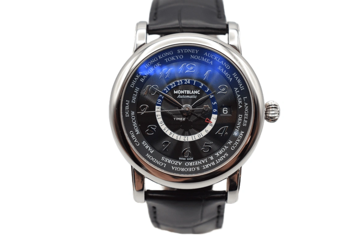 Montblanc,4810 42mm,42mm,Stainless Steel,Black,Automatic,Day,World Time,Day / Night Indication,106464