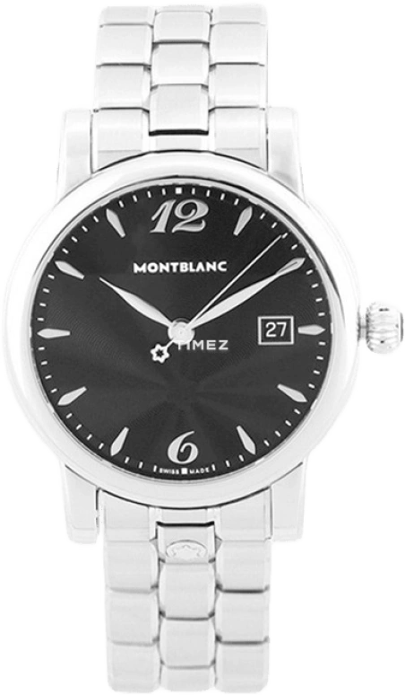 Montblanc,Star 39mm,39mm,Stainless Steel,Black,Quartz,Day,In-house Caliber,U0105913