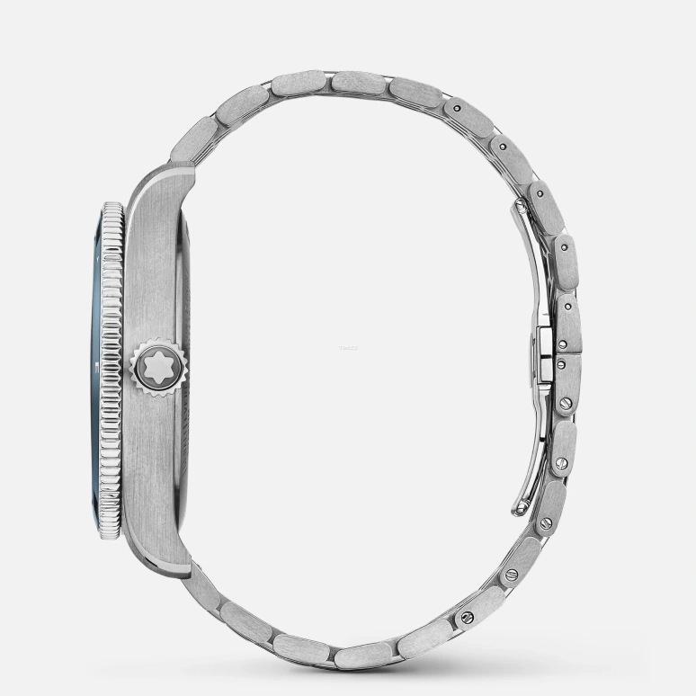 Montblanc,1858 42mm,42mm,Titanium,Blue,Automatic,Day,Dule Time,World Time,Day / Night Indication,42hours,In-house Caliber,MB125567