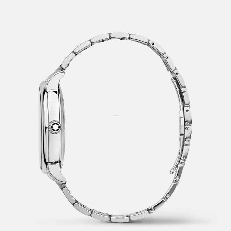 Montblanc,Star 39mm,39mm,Stainless Steel,Silver White,Automatic,Day,38hours,MB128685
