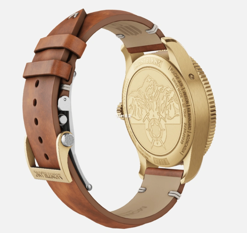 Montblanc,1858 42mm,42mm,Bronze,Black,Automatic,Day,Dule Time,Day / Night Indication,MB119347