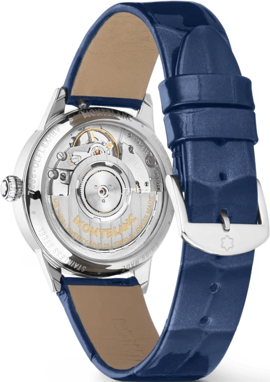 Montblanc,Boheme 30mm,30mm,Stainless Steel,White,Automatic,Day,Day / Night Indication,MB129756