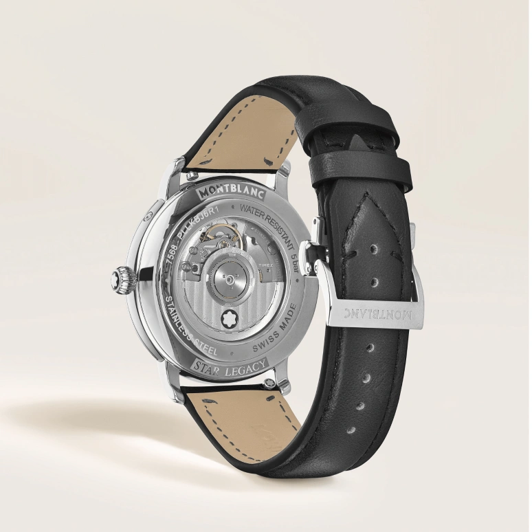 Montblanc,Star 42mm,42mm,Stainless Steel,Grey,Automatic,Moonphase,Month,Date,Day,50hours,In-house Caliber,MB134358