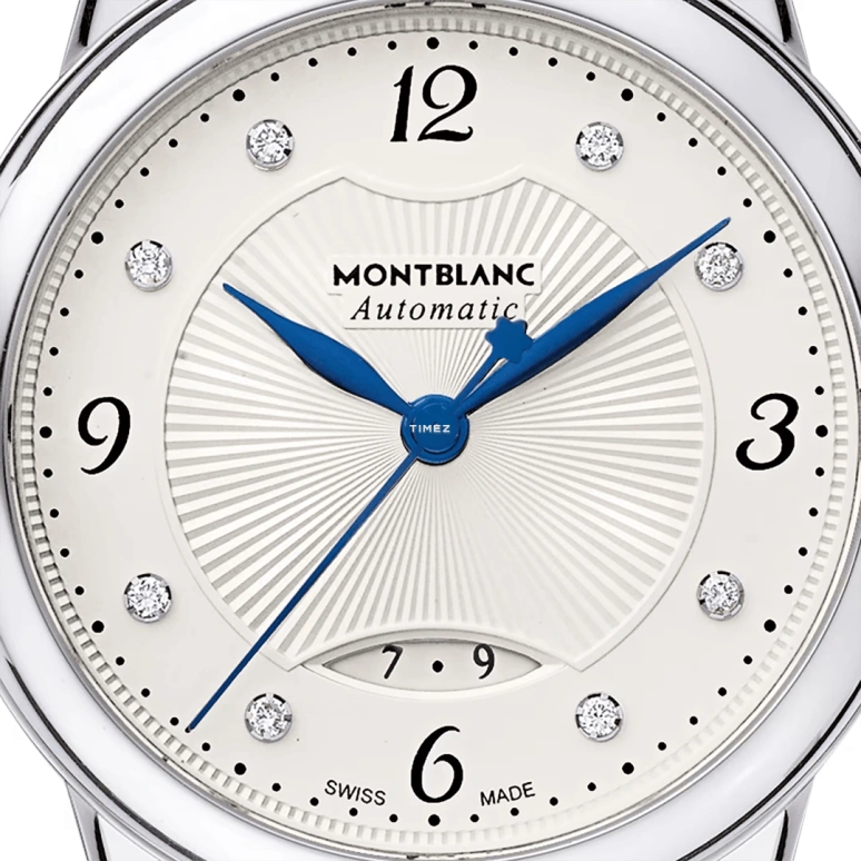 Montblanc,Boheme 30mm,30mm,Stainless Steel,Silver White,White,Handwound,Day,55hours,MB111056