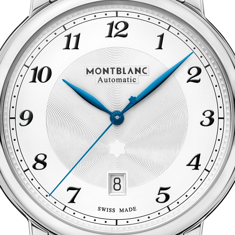 Montblanc,Star 42mm,42mm,Stainless Steel,Silver White,Automatic,Day,Sapphire,Crystal Glass,MB116511