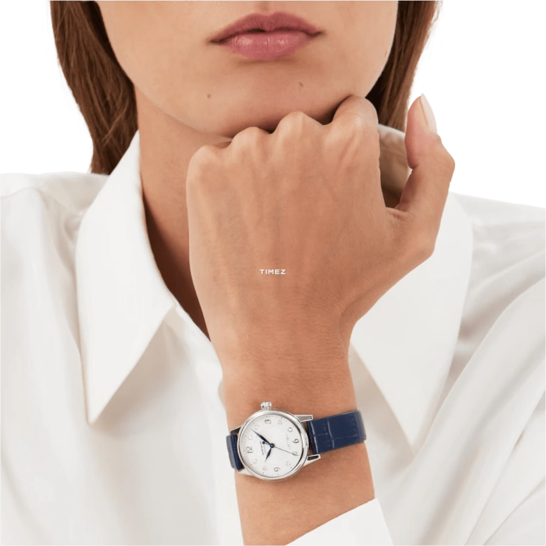 Montblanc,Boheme 30mm,30mm,Stainless Steel,Silver White,White,Automatic,Day,Sapphire,MB127365